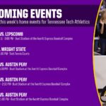 This Week in Tennessee Tech Athletics (Mar. 9-15)