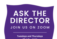 Ask the Director offered by Career Development Tuesdays and Thursdays