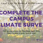 Campus Climate Survey Ends Soon