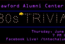 Crawford Alumni Center to host 80s trivia LIVE on Facebook June 25 at 7 p.m.