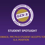 Student Spotlight: Payton Womack Accepts G.A. through TCRI CARES Grant