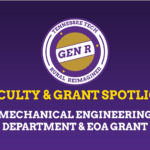 Faculty Grant Spotlight: Mechanical Engineering Department and EOA Grant