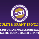 Faculty Grant Spotlight: Dr. DiFurio and Ms. Nabors Awarded $63,285 Rural-Based