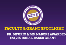 Faculty Grant Spotlight: Dr. DiFurio and Ms. Nabors Awarded $63,285 Rural-Based