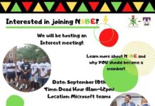 NSBE Interest Meeting on Microsoft TEAMS Thursday Sep.10th 11AM – 12PM