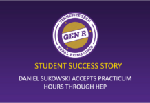 Student Success Story: Daniel Sukowski Accepts Practicum Hours Through HEP