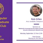 CSC Grad Student Club Research Seminar Sept. 21