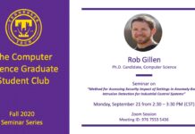 CSC Grad Student Club Research Seminar Sept. 21