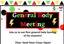 NSBE General Body Meeting