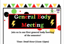 National society of Black Engineers General Body Meeting