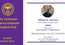 CSC Grad Student Club Research Seminar Oct. 7
