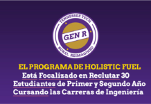 El Holistic FUEL: Está Focalizado en Reclutar 30 Estudiantes de Ingeniería