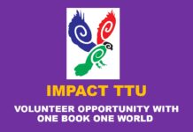 IMPACT TTU Volunteer Opportunity: One Book One World