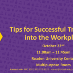 Purple Workshop on Oct. 22: Tips for Successful Transition into the Workplace