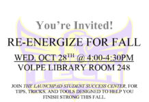 Re-Energize for Fall