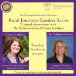 Rural Journeys Speaker Series – Tues., Oct. 27 at 3 pm