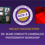 Faculty Spotlight: Dr. Blair Conducts Cameraless Photography Workshop