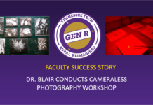 Faculty Spotlight: Dr. Blair Conducts Cameraless Photography Workshop