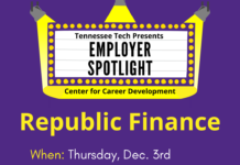 Employer Spotlight featuring Republic Finance is Thursday, December 3