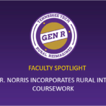 Faculty Spotlight: Dr. Norris Incorporates Rural Into Coursework