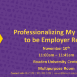 Purple Workshop on Nov. 10: Professionalizing My Resume to be Employer Ready