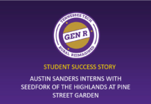 Student Success Story: Austin Sanders and Pine Street Garden