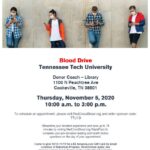 Blood Drive outside the Library!