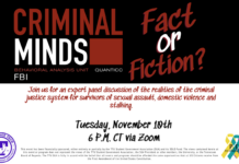 TOMORROW Join Us for “Criminal Minds: Fact or Fiction?”
