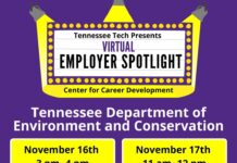 Virtual Employer Spotlight featuring Tennessee State Parks – Nov. 16 and 17