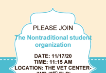 NTSO meeting in Vet Center JWB on 11/17 at 11:15 am