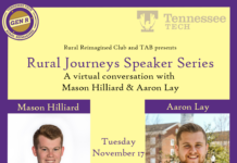 Rural Journeys Speakers Series – Tues., Nov. 17 at 3 pm