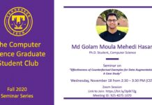 CSC Grad Student Club Research Seminar Nov. 18