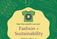 This month’s survey: Fashion + Sustainability!