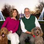 Enjoy holiday lights on the Quad