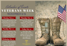 Veterans Day Ceremony to be held today (Thursday)