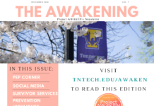 Project AWAKEN’s End of Fall 2020 Semester Newsletter