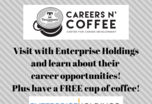 Careers n’ Coffee featuring Enterprise Holdings is Tuesday, Feb. 9