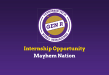 Rural Reimagined Internship Opportunity: Mayhem Nation