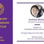 Computer Science Grad Student Seminar on Feb 11