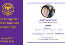 Computer Science Grad Student Seminar on Feb 11