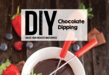 DIY chocolate dipping with TNTech Dining