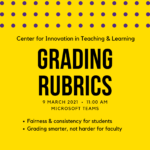 Grading Rubrics Workshop Session