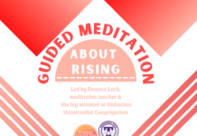 Continue the One Billion Rising Events on 2/11 with a guided meditation!