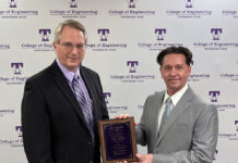 Hawkins honored by faculty, students and industry partners