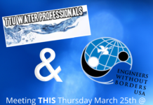Water Pros & Engineers Without Borders (EWB) hear from The Nature Conservancy!!