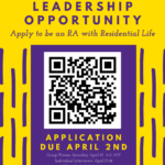 RA Application Open