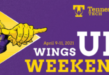 Wings Up Weekend Scheduled for April 9-11