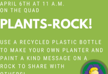 Earth Week: Plants Rock! Apr. 6