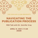 PED Talk with Dr. Gray April 13