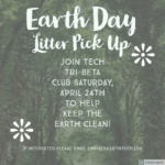 Earth Day Litter Pickup with Tri-Beta